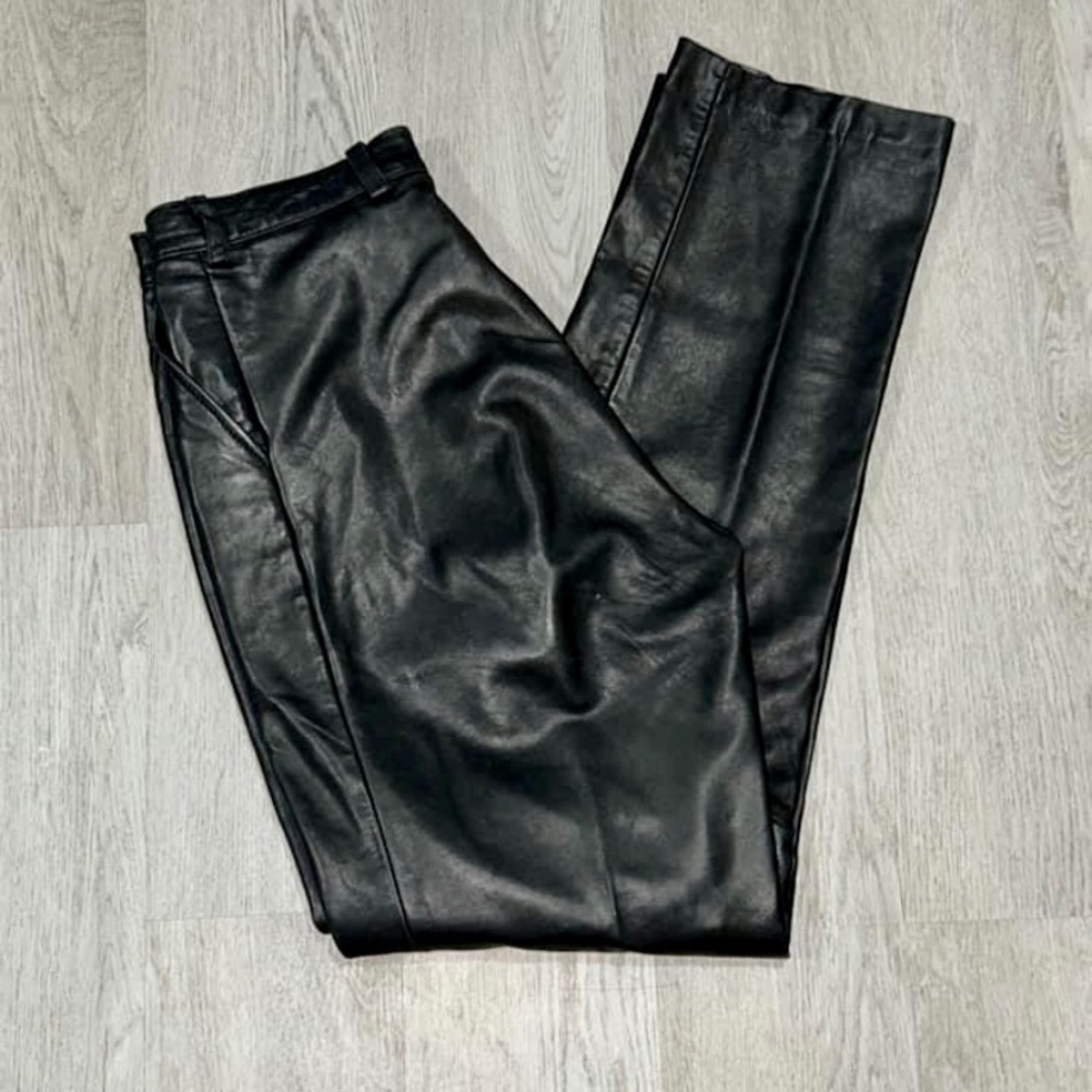 Vintage leather pants